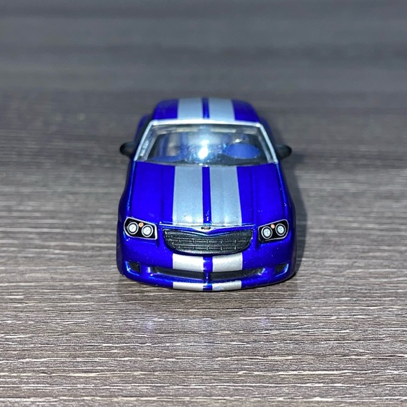 JADA TOYS DUB CITY CHRYSLER CROSSFIRE Blue Diecast Car Toy 1/64 - Picture 6 of 8